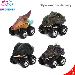 tire hacia atrás dinosaurio modelo coche tire hacia atrás coche dinosaurio juguete con rueda grande