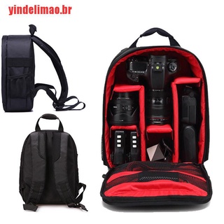 [yindelimao] impermeable DSLR cámara SLR funda suave bolsas mochila mochila mochila Fo (1)