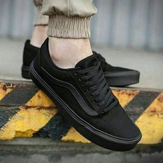 Old Skool Full negro Waffle Vans zapatos Dt Casual zapatos