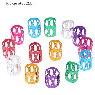 Luckprotect2.Anillo/cuentas br/hebilla Para extensión De cabello 100 piezas