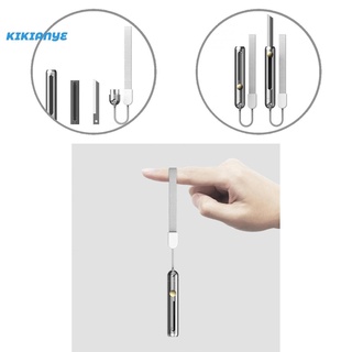 [kikianye] con cordón mini cuchillo plegable cortador de emergencia herramienta de supervivencia resistente al desgaste para exteriores