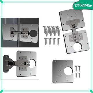 kit de accesorios de fijación de placa de reparación de bisagras de gabinete para ventana de muebles de madera (1)
