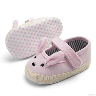 WALKERS babysmile zapatos de bebé niña transpirable de dibujos animados conejo diseño antideslizante zapatos zapatillas de deporte niño suave soled primeros pasos (6)
