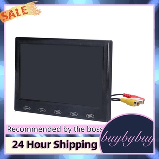Buybybuy nuevo Monitor LCD pantalla TFT 1024x600 DC 12-24V con Cable AV para 9X negro