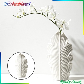 Brbaoblaze1 maceta De Mesa De cerámica blanca con superficie mate/moderna/ Minimalista (8)