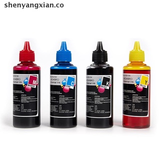shen - kit de tinta universal recargable (100 ml), color negro, compatible con hp canon epson brother. (1)