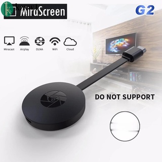 Miracast Kzxw1 G2 Wifi Mirascreen Tv stick compatible con Hdmi Anycast Miracast Dlna Airplay display Receptor Dongle soporte de Windows
