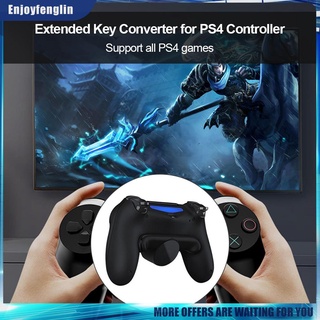 (Enjoyfenglin) Adaptador de fijación de botón trasero para Sony PS4 Slim Pro controlador trasero palas