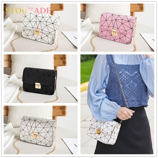 stockade moda geométrica mujeres rombo sling bolso de regalo cuadrado bolso coreano verano bolsos de hombro/multicolor