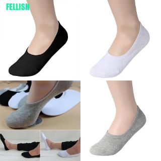 (Fel) 1 Par calcetines casuales De algodón casuales invisibles Corte bajo Corte bajo No Show (9)
