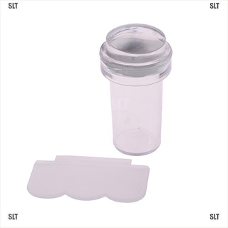 <SLT> Pure Clear Jelly Silicone Nail Art Stamper Scraper Nail Stamp Stamping Tool
