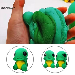 Channelly portátil Squeeze tortuga juguete elástico tortuga exprimir juguete elástico para niños