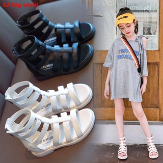 kidsGirls Sandalias 2021 Verano Nueva Moda Suela Suave Princesa Zapatos Niños s Antideslizante Romano Pequeñas Niñas