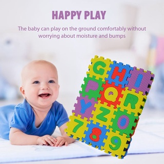 0913d colorido rompecabezas niño juguete educativo a-z alfabeto letras numeral espuma estera