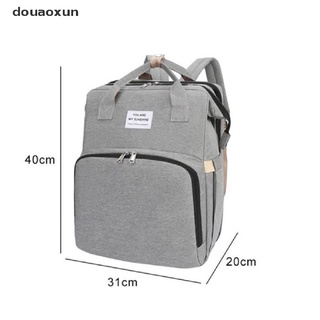Douaoxun Waterproof Mummy Bag Portable Portable Folding Crib Multi-function Baby Backpack CO