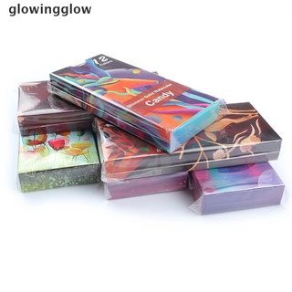 glwg - juego de pintura de acuarela metálica con purpurina para artistas, papelería escolar