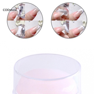 KDCOD * Mini Sellador De Uñas Redondo De Silicona Transparente Suave Fácil De Limpiar Para Manicura