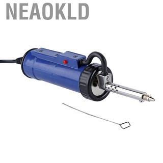 Neaokld Electric Solder Sucker Automatic Soldering Electronic Disassembly Welding Tool EU Plug 250V