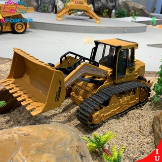 niños control remoto tractor de juguete excavadora ingeniero coche modelo 1:18 escala