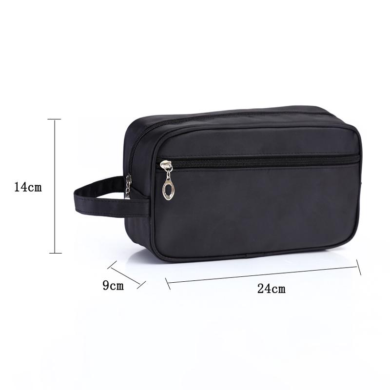 [Cr] bolsa de aseo para hombre, bolsa de viaje impermeable de gran capacidad para maquillaje al aire libre, bolsas de embrague (5)