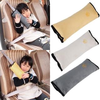 Sf suave seguridad coche cinturón de seguridad almohada correa de hombro almohadilla cubierta cojines cabeza apoyo accesorios