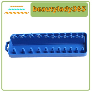 Beautylady soporte Organizador De almacenamiento con Bandeja Para 1/4" 3/8" 1/2 pulgadas