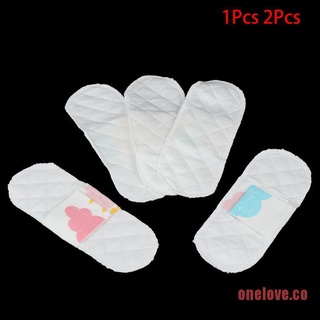 ONELOVE 1/2Pcs 19cm Hygiene Pads Menstrual Sanitary Pads Napkin Washable Panty Liners