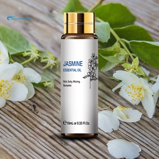 stock 10ml jazmín hidratante limpieza de aire aliviar el estrés extracto de flores aceites esenciales