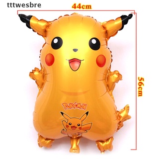 *tttwesbre* de dibujos animados pikachu pokemon go de helio globos inflables decoración de fiesta juguetes de niños venta caliente