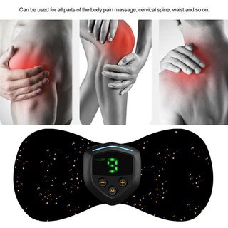 Mini masajeador eléctrico Para el hombro cuello Cervical Vertebra Cintura Elástica masaje O5A5