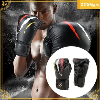 guantes de boxeo de entrenamiento sparring de cuero de la pu de látex guantes de boxeo (2)