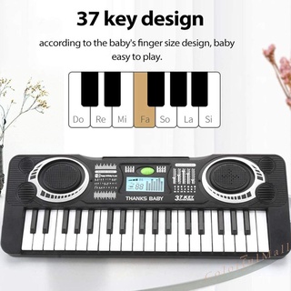 (ColorfulMall) 2021 nuevo 61/37 teclas música Digital teclado electrónico órgano Piano conjunto micrófono