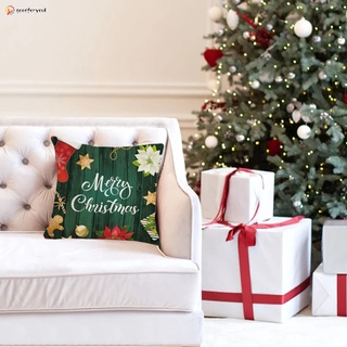 fundas de cojín de navidad exquisitas de impresión de navidad para decoración del hogar (2)