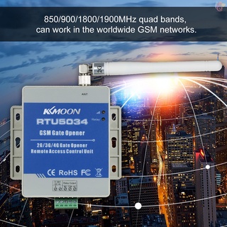 Nt KKmoon GSM - interruptor de relé remoto para puerta, llamada gratuita, SMS, soporte 850/900/1800/1900MHz