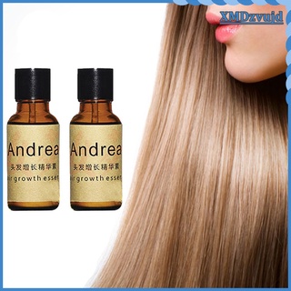 2 piezas extracto natural de esencia de crecimiento del cabello líquido de pérdida del cabello tratamiento del cuero cabelludo