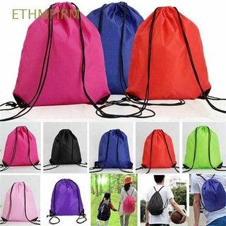 ethmfirm mochila mochila casual mochila con cordón bolsa portátil impermeable moda viaje compras deportes mochila/multicolor
