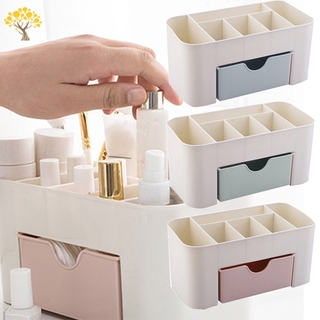 tocador cajón de belleza organizador de 6 compartimentos con 1 cajón cosmético caja de almacenamiento para el hogar oficina vanities baño encimera