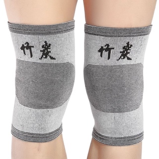 rodillera caliente soporte de pierna artritis lesión de carbón de bambú de punto rodillera
