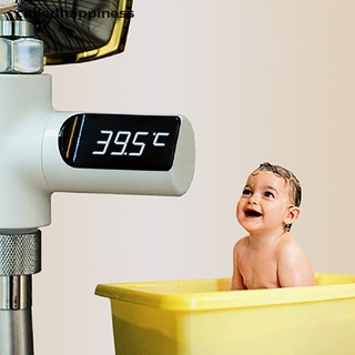 calledhappiness Shower Thermometer 360° Rotating Water Temperature Monitor Energy Smart Meter co
