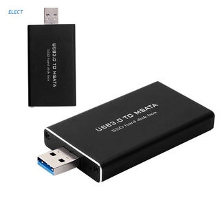 Elegir USB 3.0 A mSATA SSD Caja De Disco Duro Convertidor Adaptador Externa 1pc