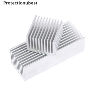 protectionubest 1pc aluminio disipador de calor 40/100 mm almohadilla de enfriamiento led ic chip enfriador radiador disipador de calor npq