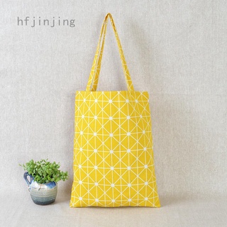 Hfjinjing hfjinjing Eco bolsa de la compra de gran capacidad bolso de hombro de las mujeres Causal bolsa al aire libre