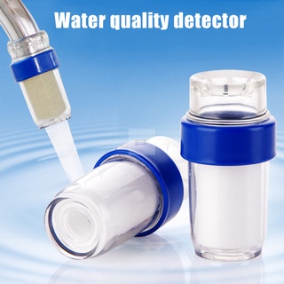 Grifo de cocina grifo filtro de agua purificador de la cabeza de la cocina grifo de la calidad del agua Detector Mini grifo purificador