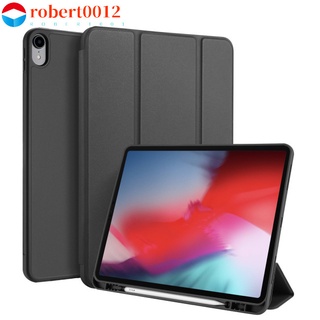 robert0012 For iPad pro 12.9Inches 2018 DUX DUCIS PU Leather +TPU Back Shell Foldable Full Protective Case with Pen Holder