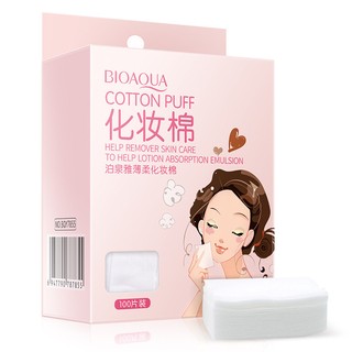 bioaoua - removedor de maquillaje suave de algodón