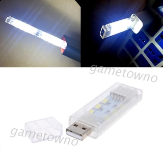 Wili Mini USB Led luz de noche Camping lámpara de doble cara 12 leds USB luz de lectura
