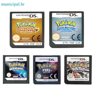 [Nuevos Productos] Nueva Tarjeta DE Juego Pokemon'platinum Pearl Diamond Para Nintendo 3DS/DSI NDS NDSL Lite DE :