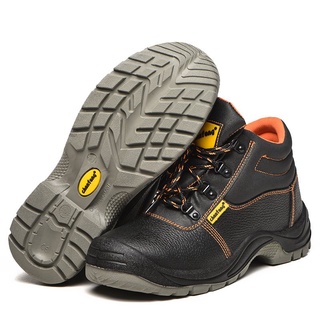 S MALL zapatos de seguridad de alta calidad de microfibra zapatos de cuero de los hombres de alta parte superior del trabajo zapatos de protección aYWL (9)