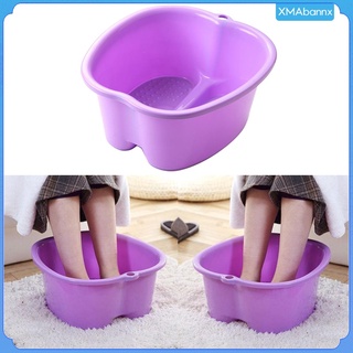 bañera de pies, lavabo de plástico resistente para pedicura y masaje perfecto para remojar los pies, uñas de los pies y tobillos