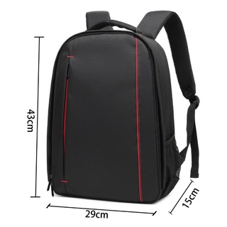 gran tamaño al aire libre bolsa de fotos de una sola lente digital cámara mochila bolsa impermeable antirrobo resistente al desgaste mochila de hombro (8)